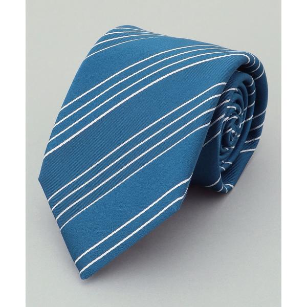 日本縫製/オリジナル柄【Fermo Fossati】ネクタイ_レジメンタル