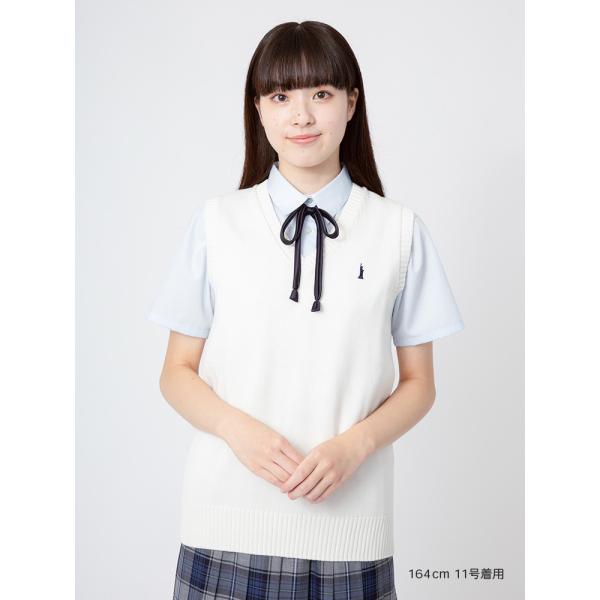 綿ベスト〈12G/COOLMAX〉【スクール】【学生】【通学】【学校】