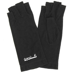 ショート丈指切りタイプUV手袋（レディース手袋）アニエスベー｜0101marui