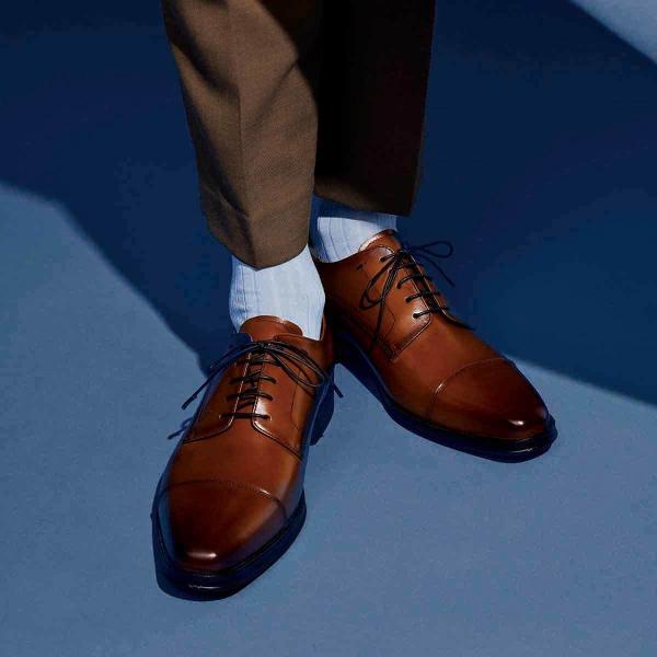 MODELLO COVEROSS  COOLマスターシリーズ 外羽根ストレートチップビジネスシューズ