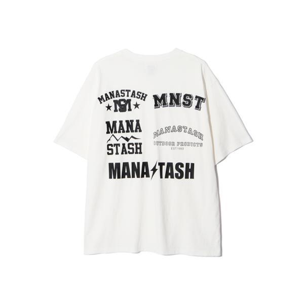 MANASTASH／マナスタッシュ／SPONSOR LOGO TEE／スポンサーロゴTシャツ