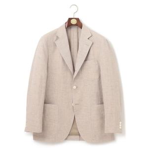 レ*ン様 Paul Smithコットンリネンテーラードジャケット シルク XLサ Paul Smith（ポール・スミス） ジャケット テーラードジャケット