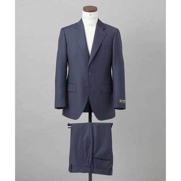 【DORMEUIL】AMADEUS365 スーツ（ネイビーストライプ）