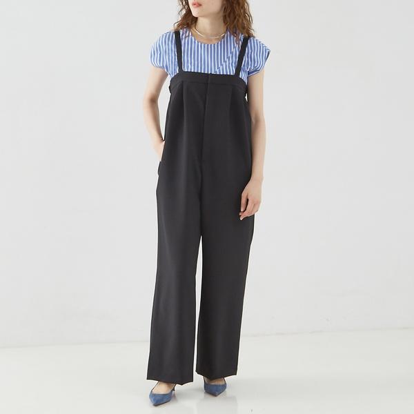 2WAYストレッチサロペット