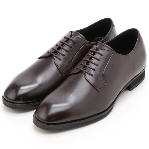 【BL】プレーントゥ シューズ ブラウン 牛革(LWG) マッケイ製法 Vibram ビジネス