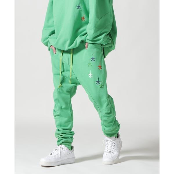 CTLS／シーティーエルエス／別注USUAL PANTS 刺繍クロス