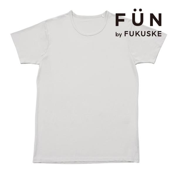 fukuske FUN(フクスケファン) ： 無地 Tシャツ 半袖 ナイロンメッシュ