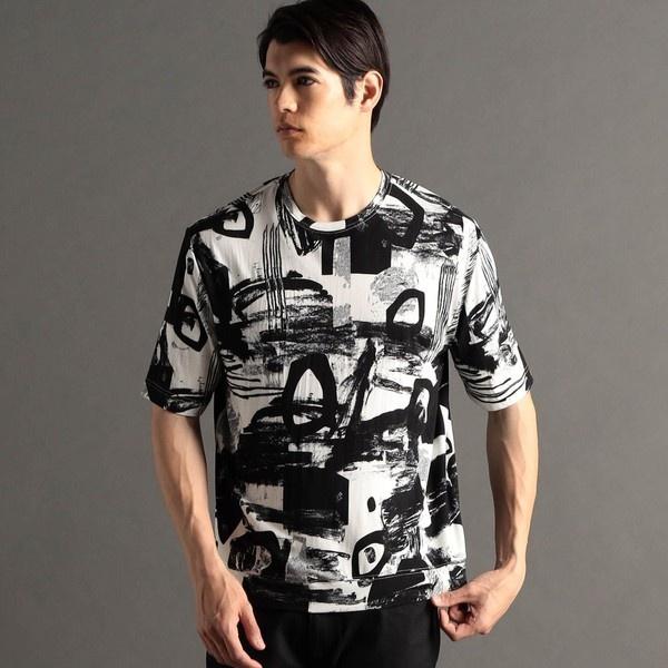 SPRINTEX Hakeme print 半袖Tシャツ