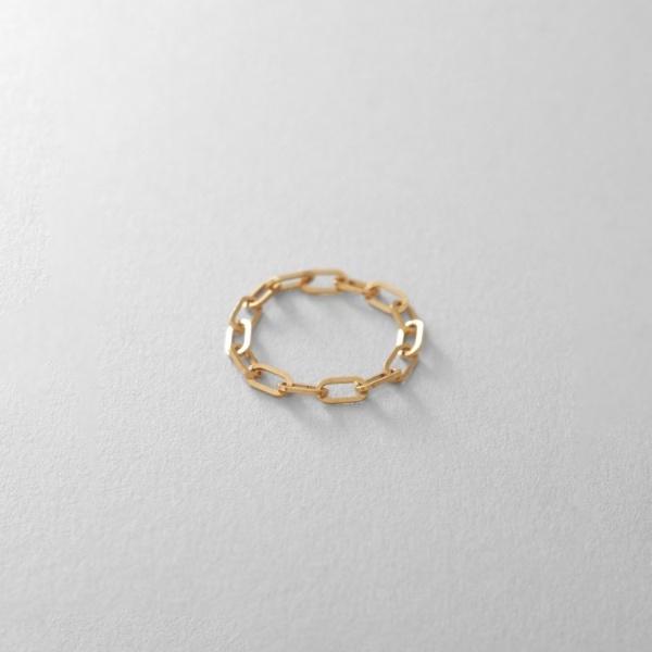 シルバー チェーンリング フラットケーブル GP