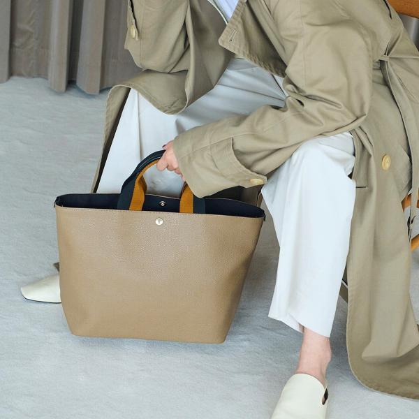 SCOTCH GRAIN スコッチグレイン プレーン バイカラーハンドル A4 トートバッグ