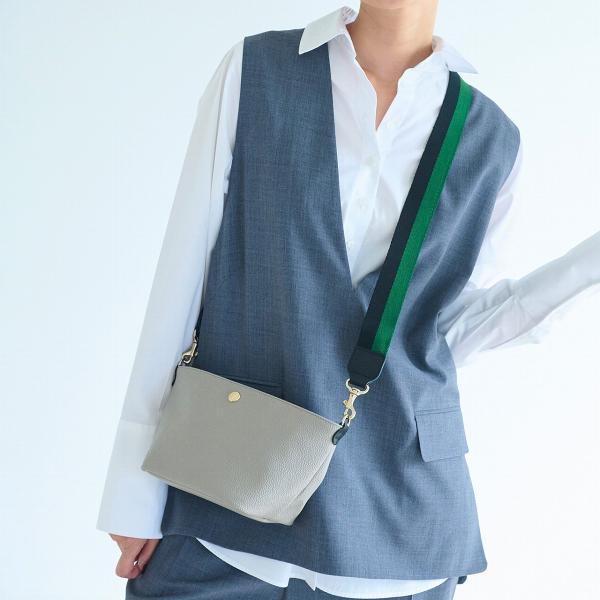 SCOTCH GRAIN スコッチグレイン プレーン バイカラー ミニ ショルダーバッグ