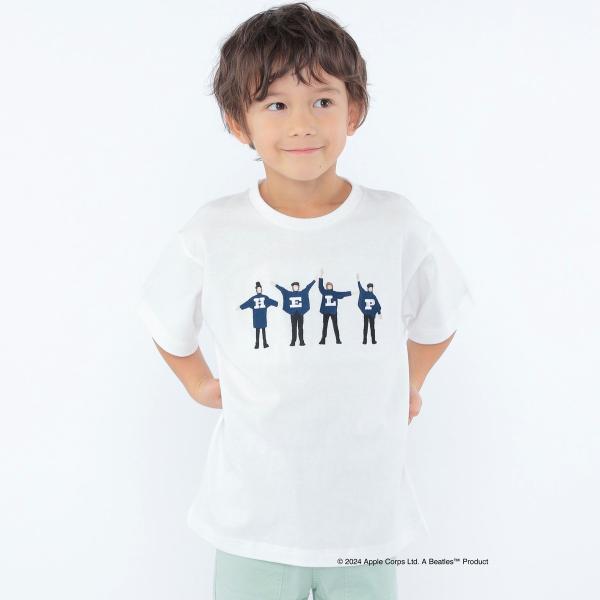 SHIPS KIDS:100〜130cm / 〈家族おそろい〉【THE BEATLES】TEE