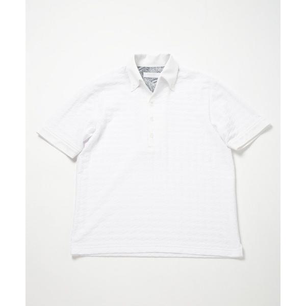 【ACTIVE TAILOR】リンクスジャカードポロシャツ