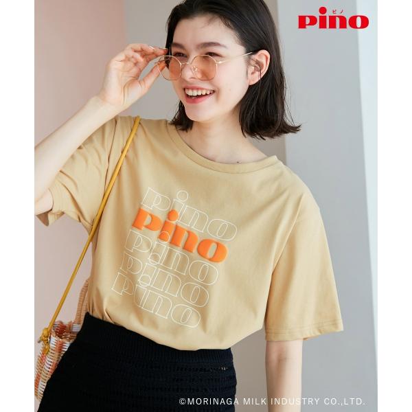 【Pino meets ROPE&apos; PICNIC】PinoロゴひんやりTシャツ