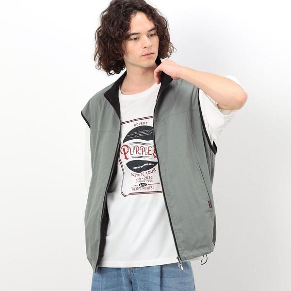 コットンナイロンベスト