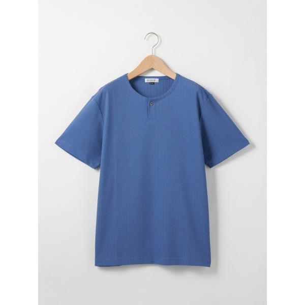 ランダムリブ半袖Tシャツ