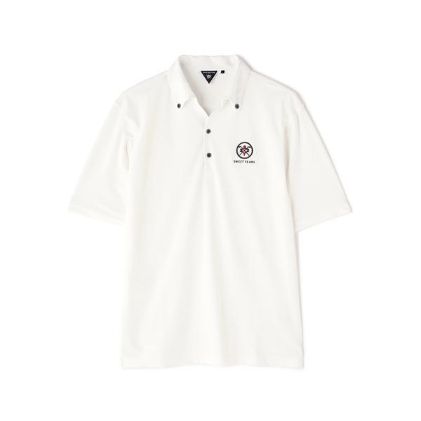 SY32 by SWEETYEARS／MICRO PIQUE SKIPPER POLO