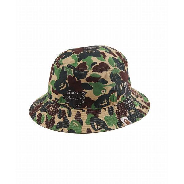 SAINT MICHAEL／セントマイケル×ア・ベイシング・エイプ／BUCKET HAT