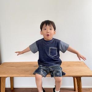 バンダナ柄プリント ハーフパンツ(ベビーサイズ)の詳細画像4