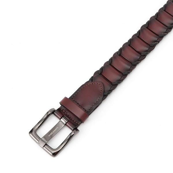 ピースメッシュレザーベルト