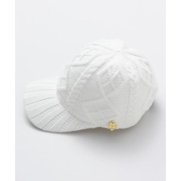 【欧州航路】ケーブルニットＣＡＰ