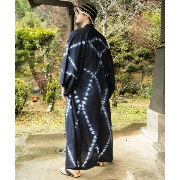 【カヤ】【UVカット加工】爽涼メンズ長丈羽織