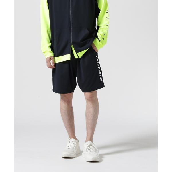 muta MARINE／ムータ マリン／切り替えラッシュハーフパンツ