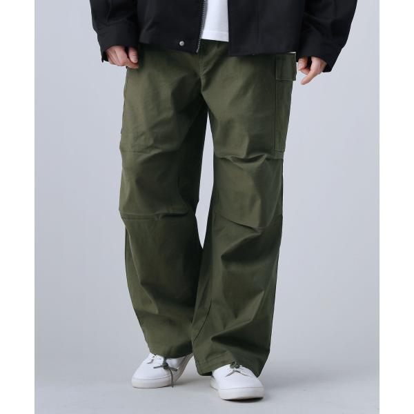 ＜Audience＞バックサテンM-65　US ARMYカーゴイージーパンツ