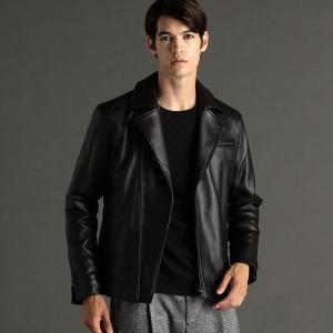 DESIGNWORKS（デザインワークス） 革ジャン ライダース セミダブル