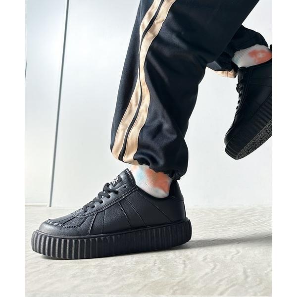 《JaVaジャバ 別注》レトロバーグ　厚底スニーカー