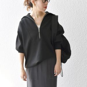 SHIPS any ニット セーター any:「手洗い可能」ハーフ ジップ