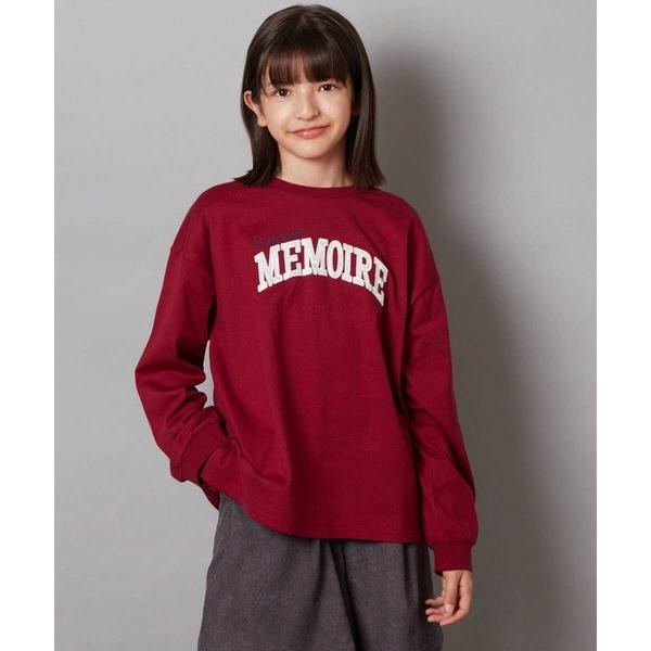 [160]サテンアップリケカレッジロゴロンＴ