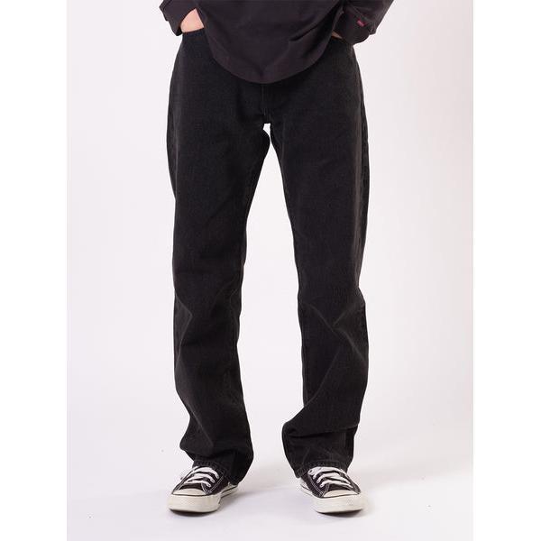 555(TM) リラックスストレート ジーンズ ブラック