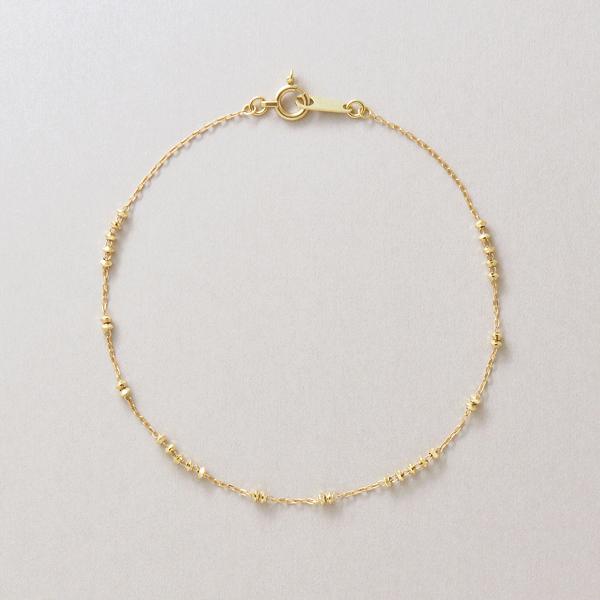 K10 ステーションブレスレット　( YG)