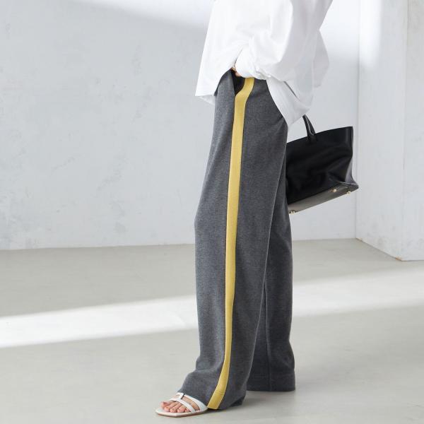 【SHIPS別注】onit:ライン イージー パンツ