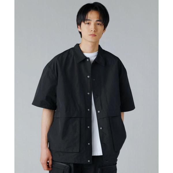 ＜Audience＞60/40クロス ハーフスリーブCPOシャツジャケット