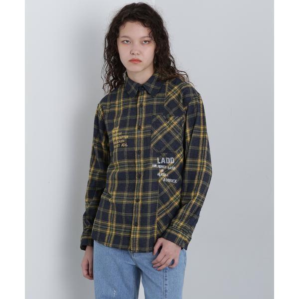 CHEMICAL WASH CHECK SHIRT／ケミカルウォッシュ チェックシャツ