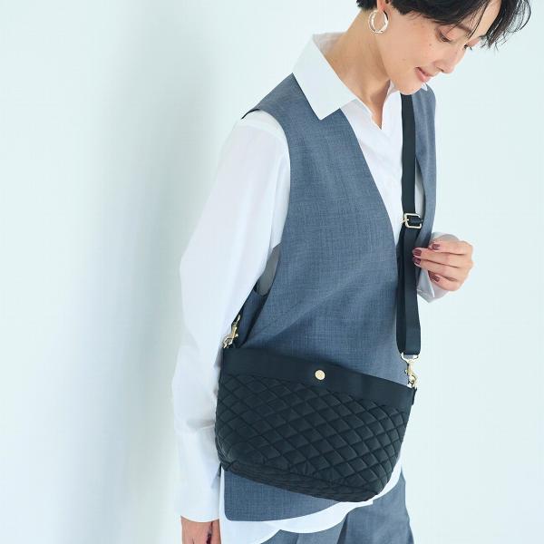 RIPPLE リプル キルティング ショルダーバッグ 撥水 / 軽量
