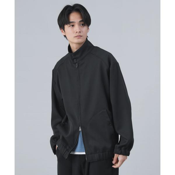 日本製Naturemier（ナチュレミア）TECHレトロへリンボンハリントンジャケット
