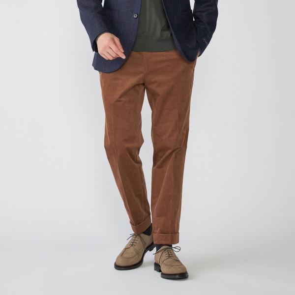 SHIPS: DUCA VISCONTI ブロークンコーデュロイ スラックス