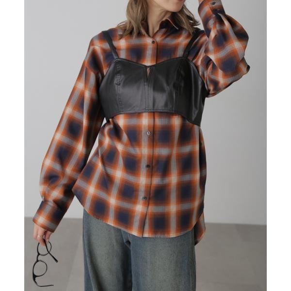 フェイクレザービスチェ