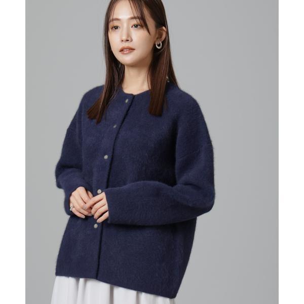 ウォッシャブルフォックスリバーニットジャケット