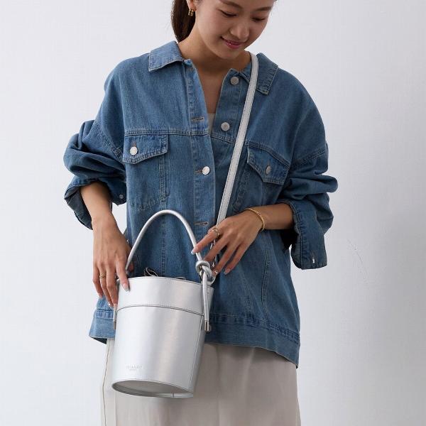 バケツ 巾着 ショルダー バッグ