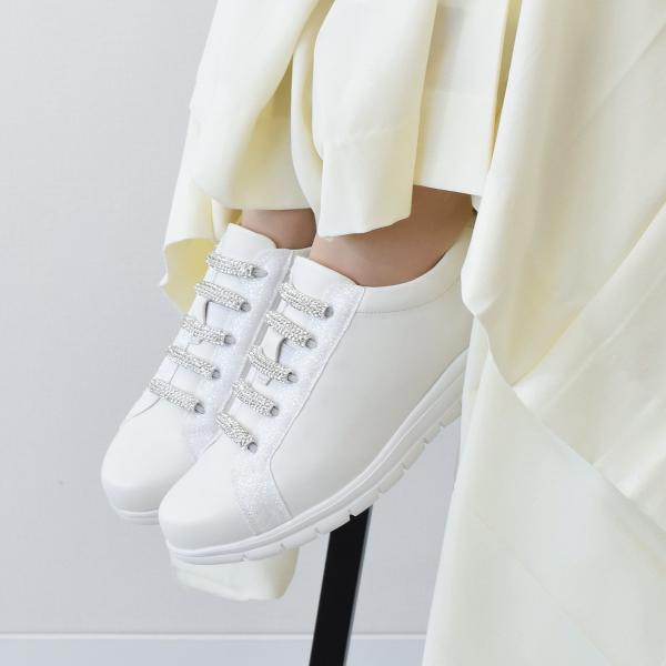 Bridget Birkin◆4cmヒール◆ラメストーンスニーカー