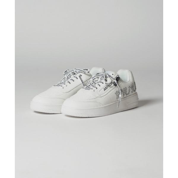 【1PIU1UGUARE3別注】ラインストーンサイドZIPスニーカー