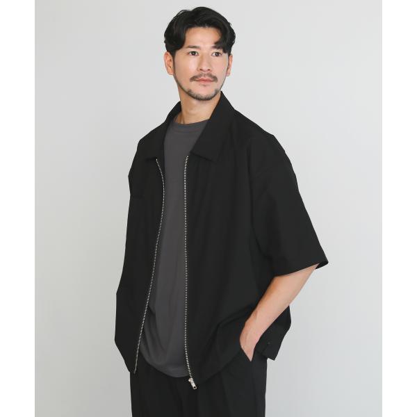 SOLOTEX(R)半袖ZIPシャツ
