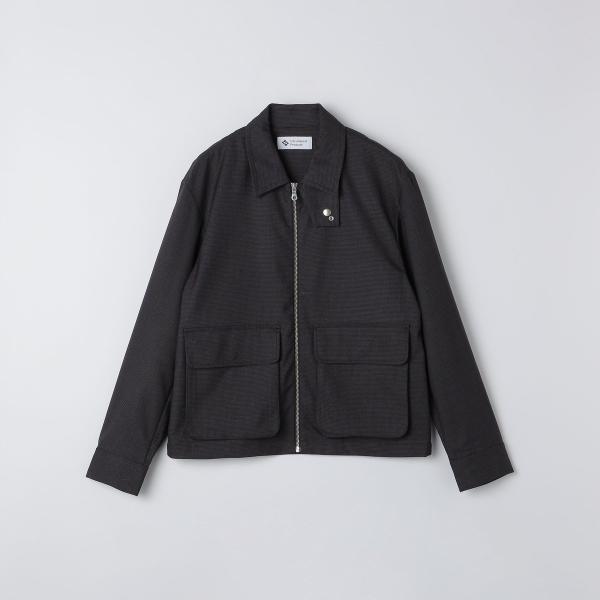 City Ambient Products: ウールライク ジップ ブルゾン (セットアップ対応)