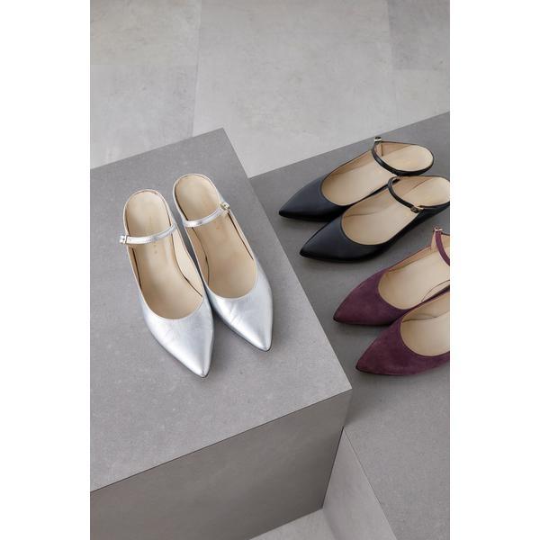 ◆＜CORSO ROMA，9＞ポインテッドトゥミュール