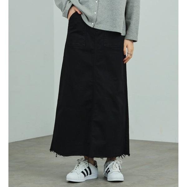 SOMETHING ベイカーロングスカート