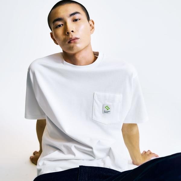 City Ambient Products: スクエアロゴ ポケット Tシャツ